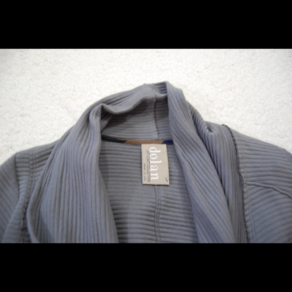 Dolan left coast Collection Gray Open Cardigan - Picture 2 of 5